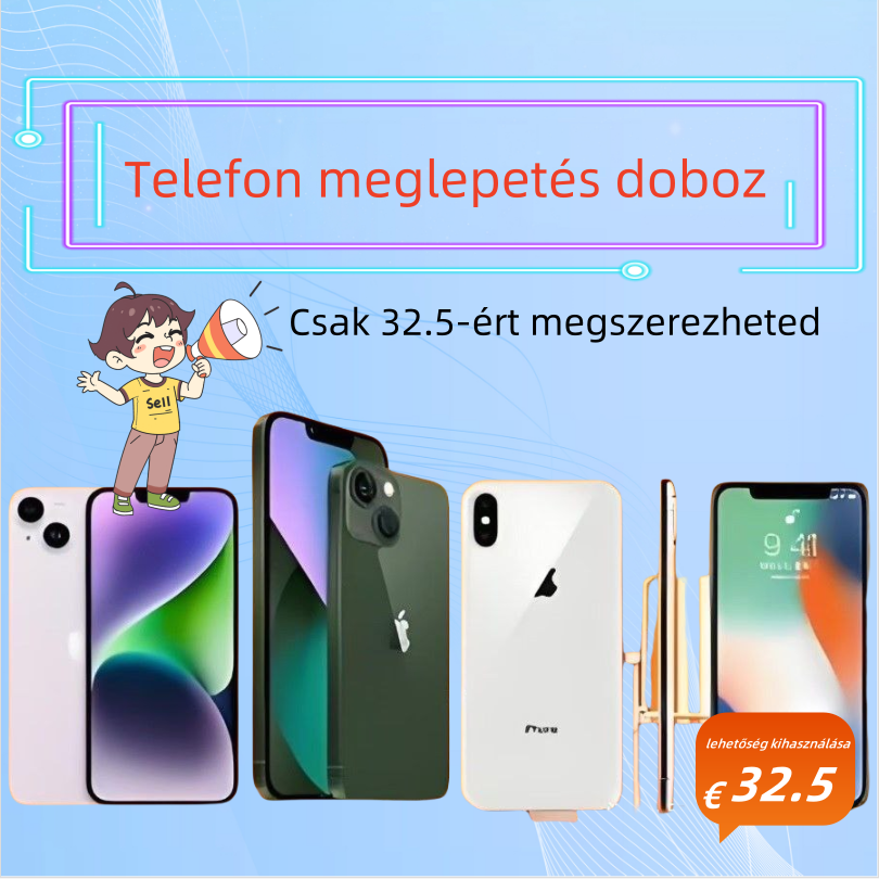 Titkos iPhone meglepetés doboz